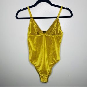 Velvet Textured Body Suit